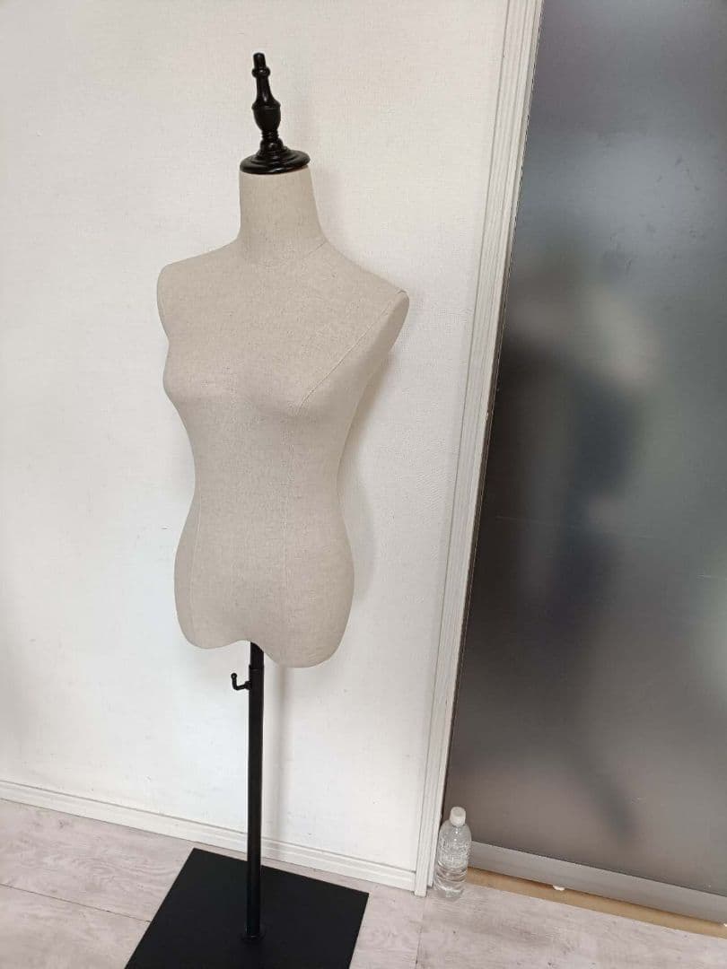 トルソー　ボディ　マネキン　洋裁　布張り　裁縫　高さ調整