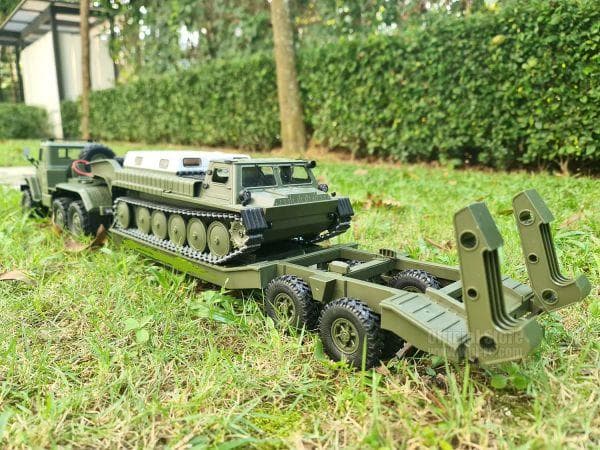 WPL B36-3 トレーラー/ WPL E-1 クローラー式輸送車 ２台セット