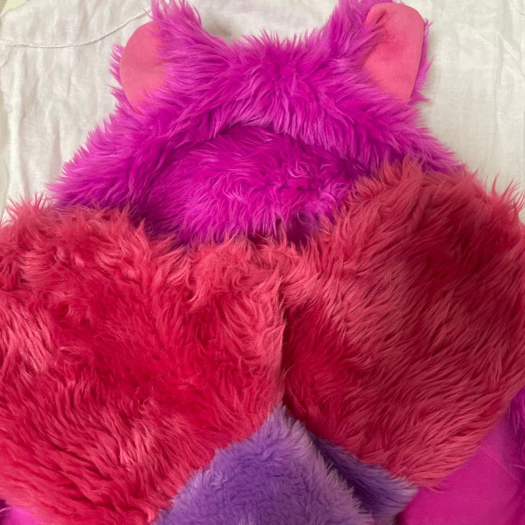 ふわふわ耳付きマフラー