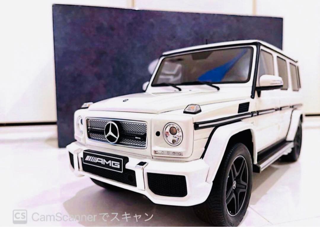 超レア 1/12 ベンツ Mercedes Benz G65 AMG V12 白
