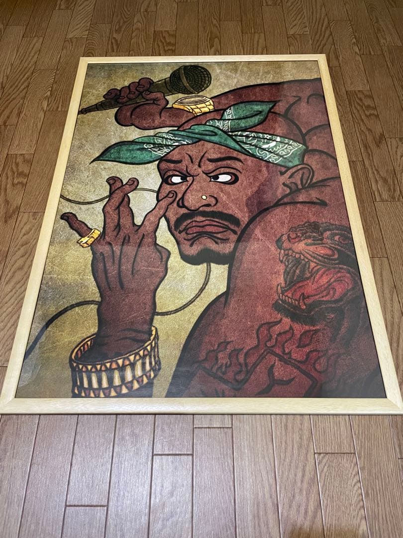 applebum アップルバムポスター 新品 レア希少 2pac 2パック