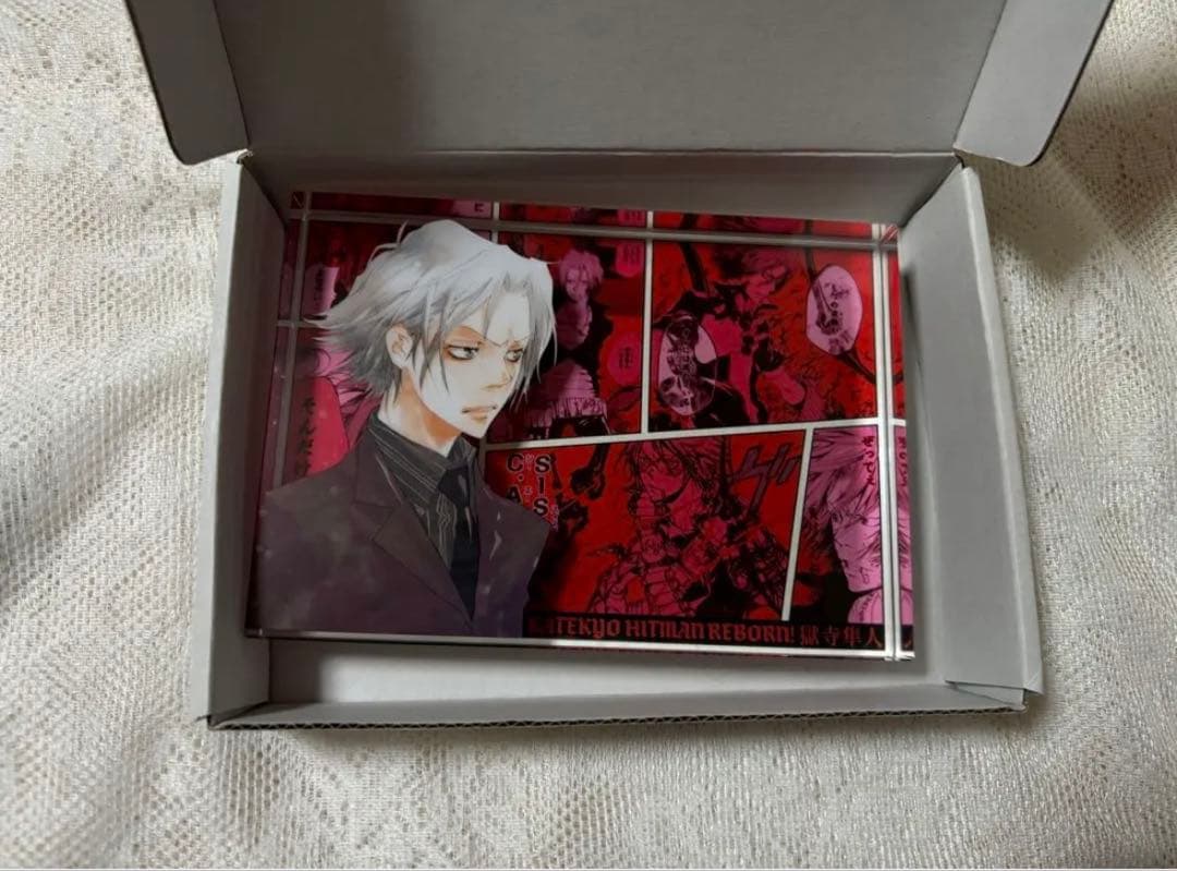 家庭教師ヒットマンREBORN リボーン 獄寺隼人 アクリルブロック 上海限定