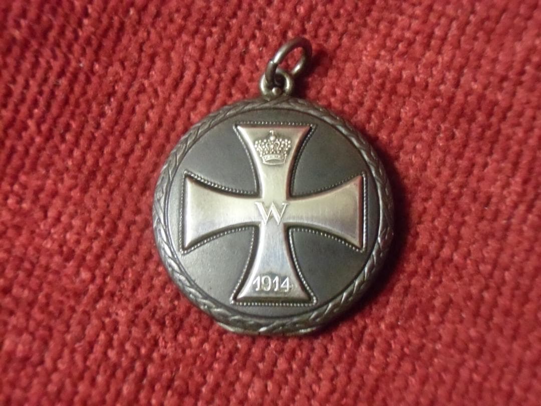 Ｗ帝政ドイツ軍/プロイセン王国＊鉄十字付きロケット➃（実物）