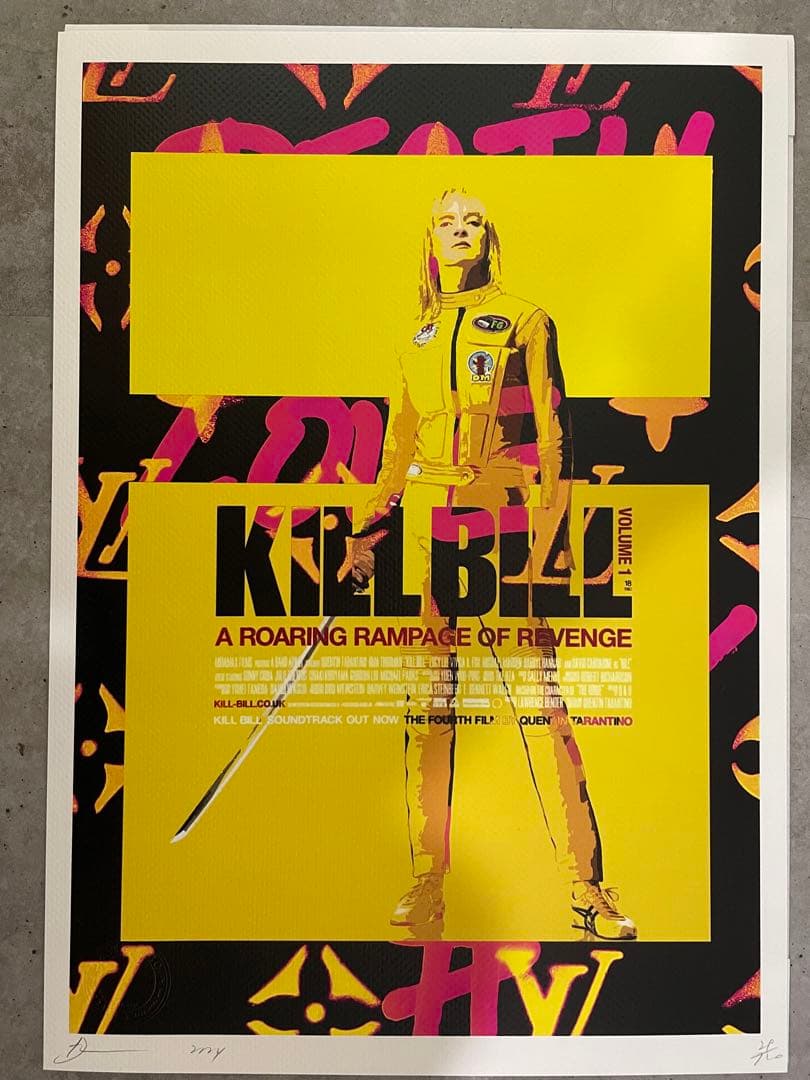 KILL BILL 映画ポスター DEATH NYC 限定エディション