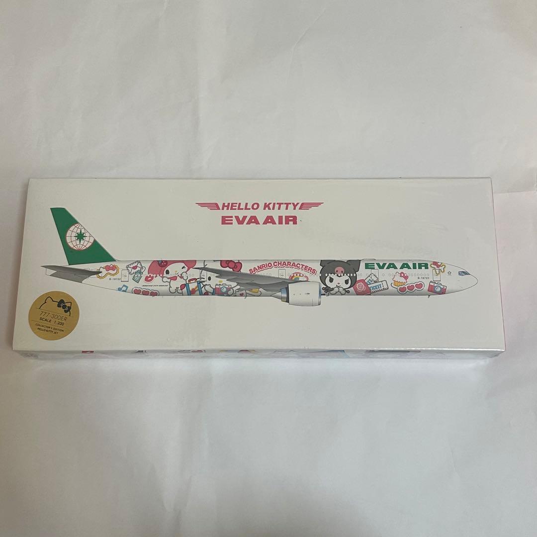 機内販売 エバー航空 サンリオ 777-300ER 1/200 モデルプレーン