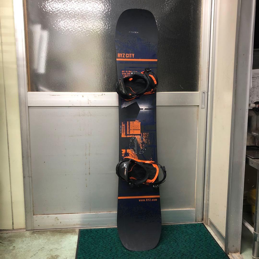 RYZ CITY スノーボード 155cm サロモンバインディング付き