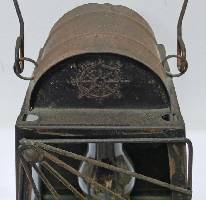 ☆アルコールランプ☆オイル☆ランタン☆鉄製☆側面硝子☆香港製☆