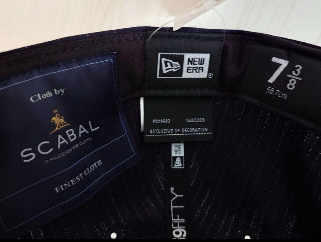 ニューエラ レア 59フィフティ スキャバル ヤンキース キャップ