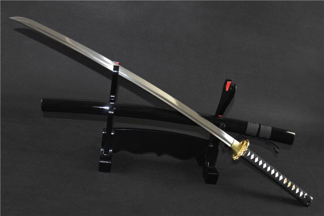 黒刀暗影 高級本格居合刀 美術刀 刀装具 模擬刀 日本刀 模造刀 鑑賞用 武具