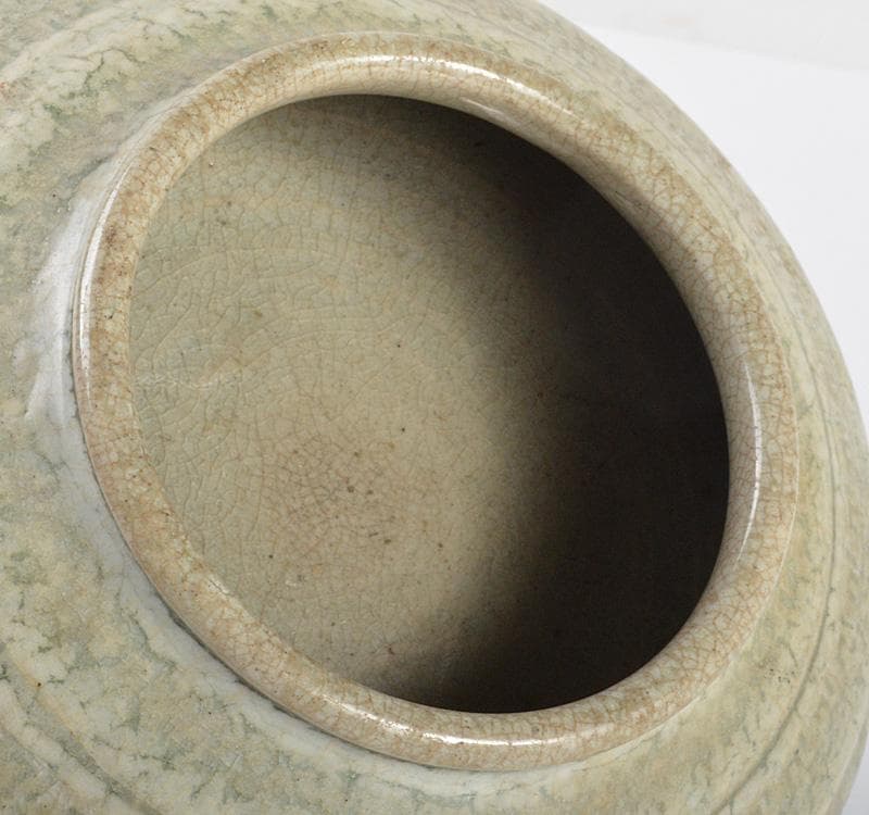 中国　官窯青磁　水孟　筆洗　C　R4274