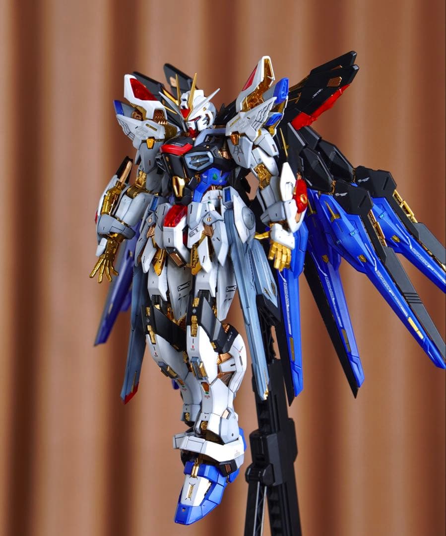 MGEX ストライクフリーダムガンダム　塗装完成品　金属フレーム