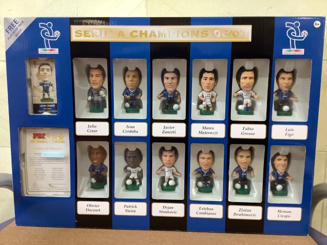 コリンシアン セリエAウィナーズインテル2006/07-12パック　プラチナ付き