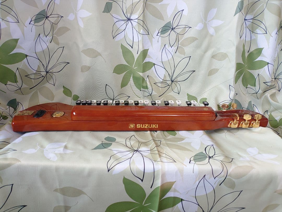 電気大正琴 こはく ソプラノ CHK-1 鈴木楽器製作所 ケース付き美品