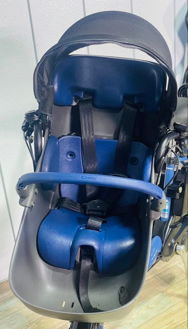 ★3153パナソニック16アンペア 20インチ子供乗せ電動アシスト自転車