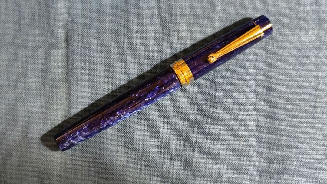 DELTA デルタ 万年筆 ビンテージコレクション ブルー M