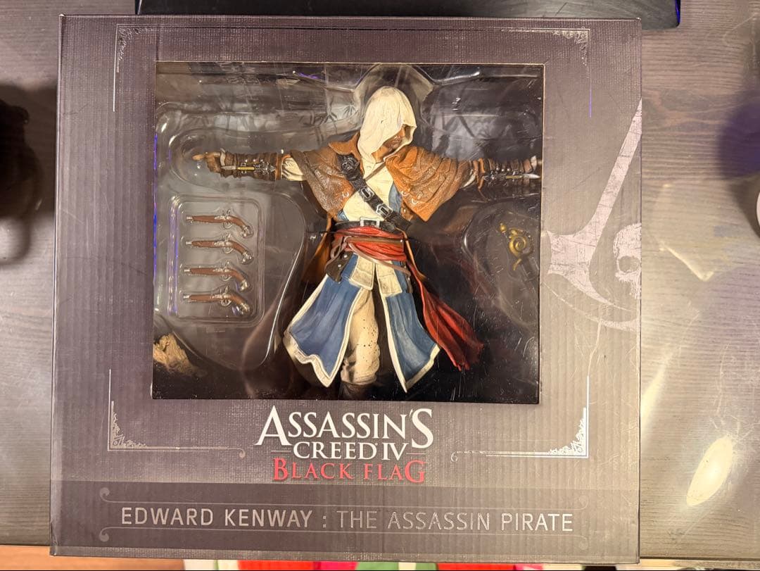 『アサシン クリード IV ブラックフラッグ』エドワード•ケンウェイのフィギュア