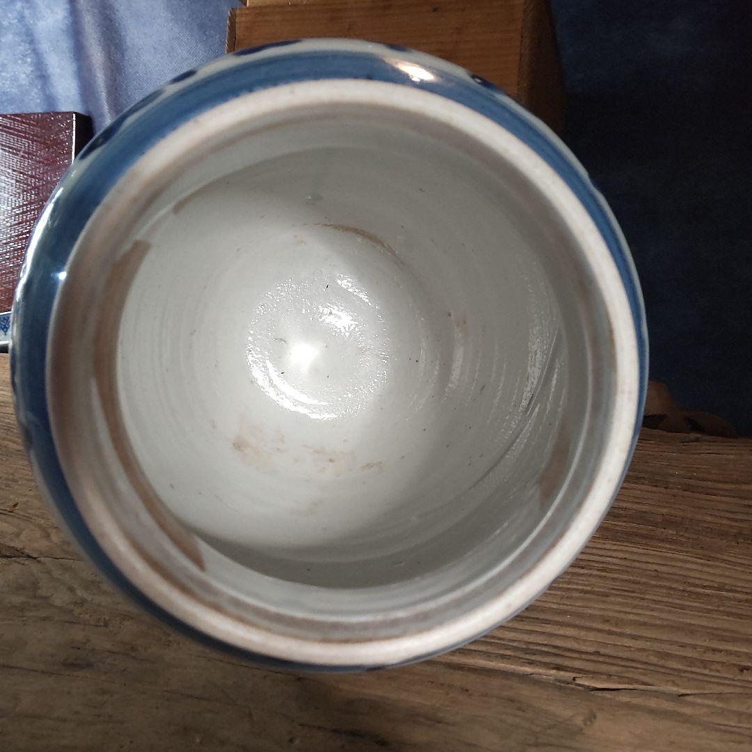 古伊万里～藍九谷中壺