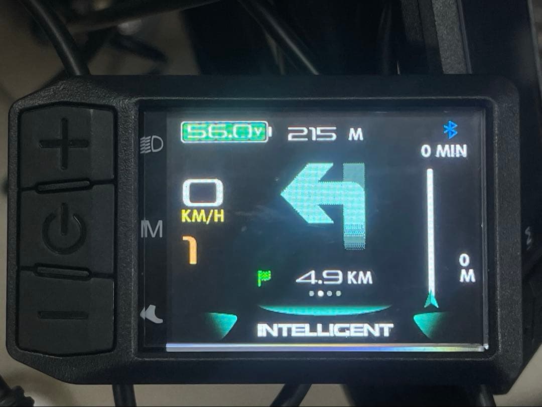 最新作★MATE-X カラー ディスプレイ アプリ連動 ナビ案内可能 41km