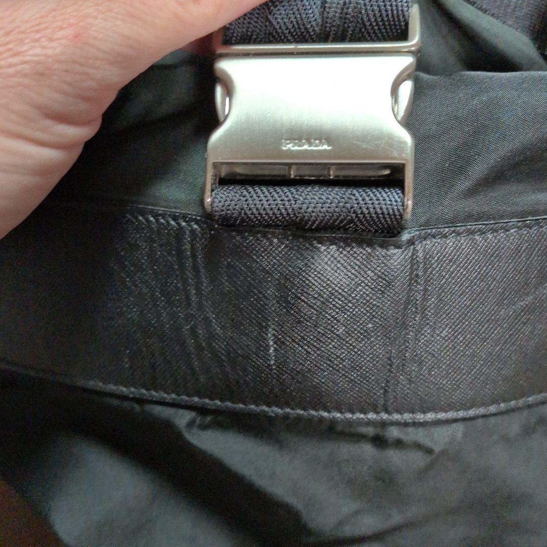 PRADA ボストンバッグ ブラック　難有りです