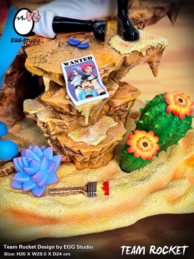 ポケモンガレージキット　Team Rocket フィギュア EGG Studio