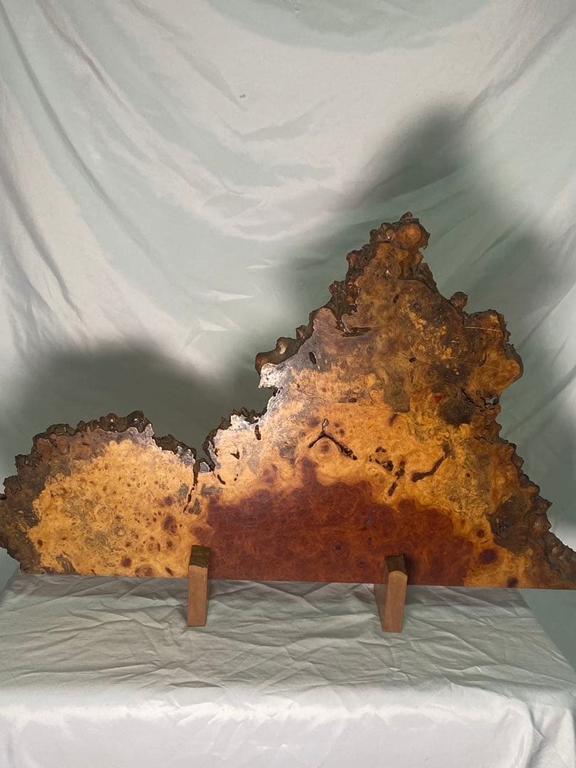 2519❣️ 花梨瘤 衝立 天然木 玉杢 花梨瘤杢