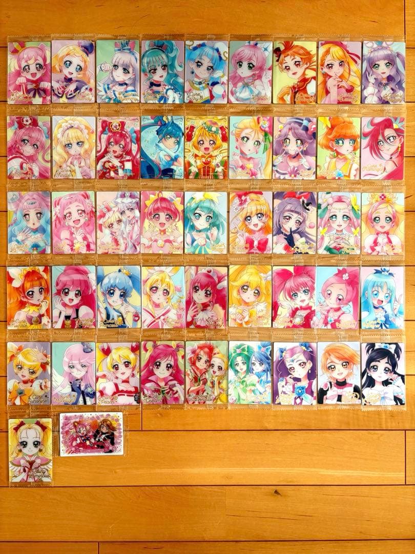 プリキュア　ウエハース　カード　HR hr ドリーム　マリン　ニャミー　スカイ