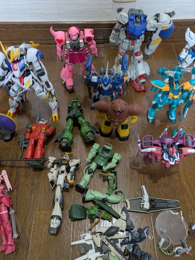 プラモデル ガンダム　ガンプラ 　HG MG RG ジャンク　武器　完成品