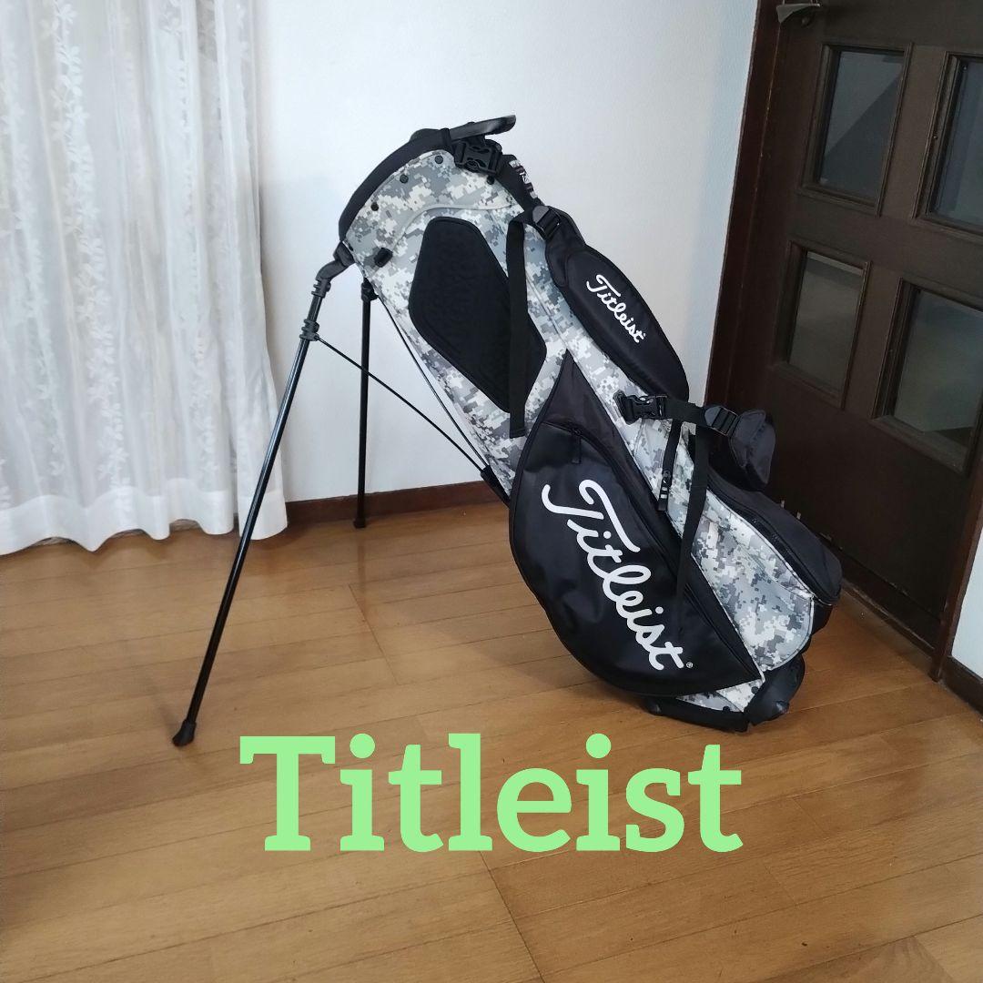 ま*も様 Titleist スタンドキャディバッグ デジカモ ブラック
