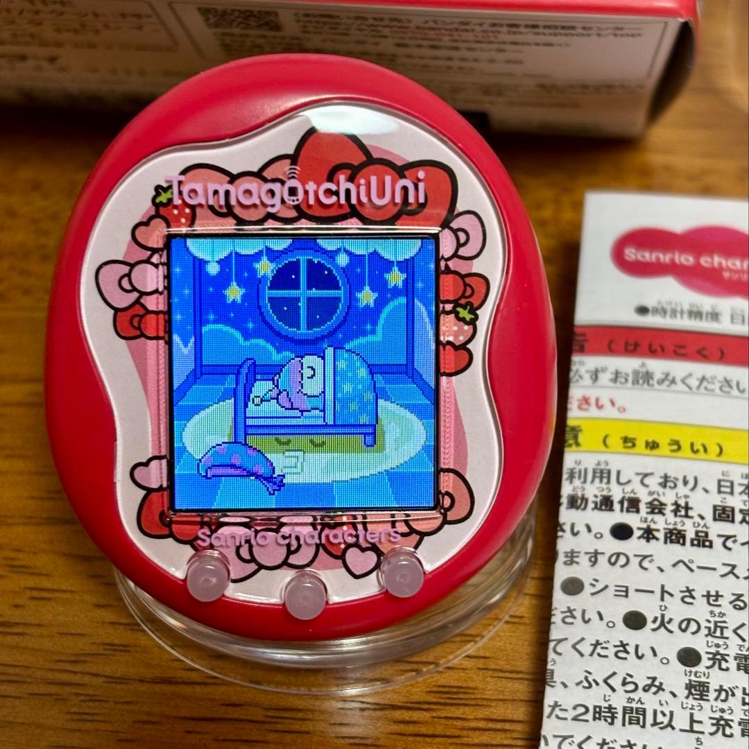 【極美品】たまごっちユニ サンリオキャラクターズ たまごっちuni