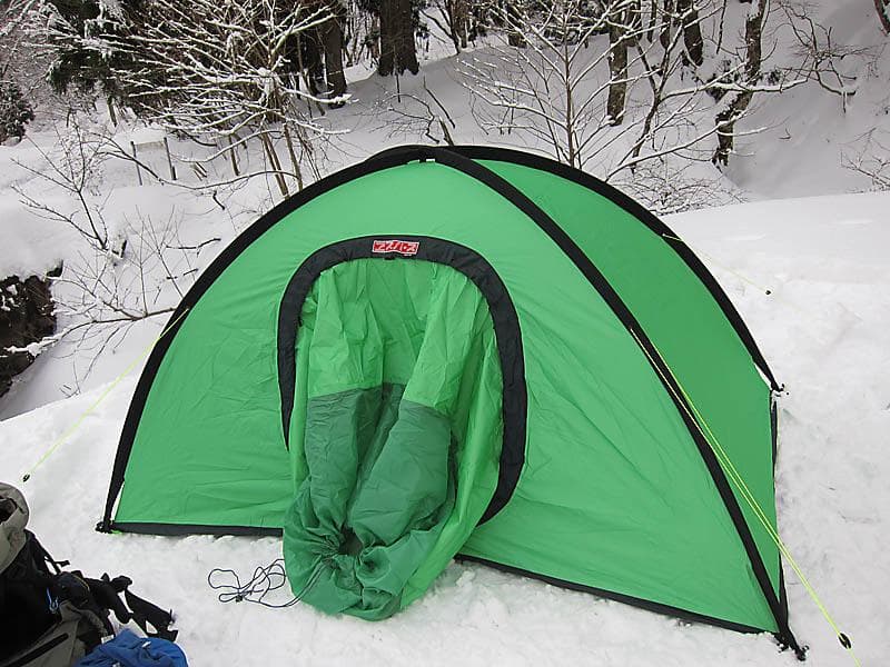 ヘリテイジ エスパース・デュオX ゴアテックス 吹き流し入口・前室フライ付き