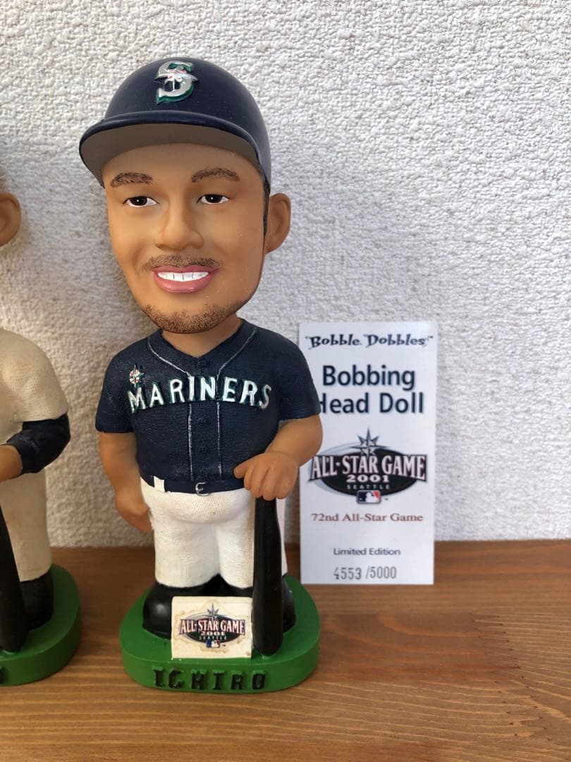 MLB オールスター イチロー ボブルヘッド シリアル ナンバー 限定品 セット