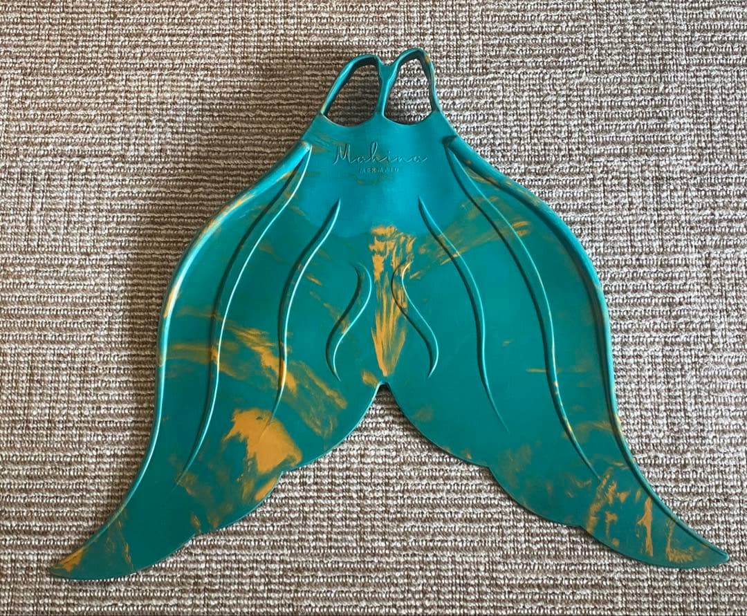 一個Mahina Mermaid ボディボードフィン ターコイズ
