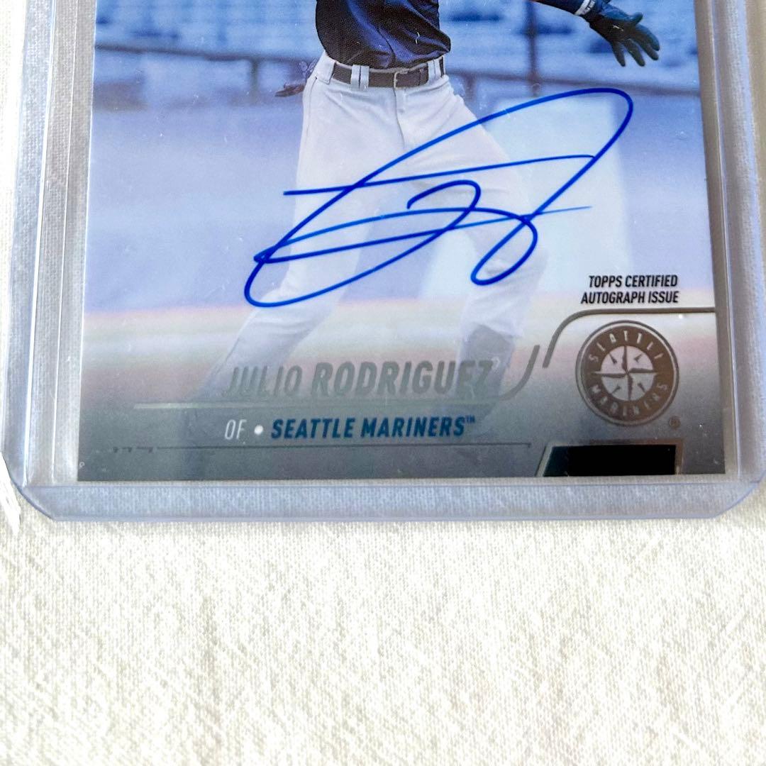 フリオ・ロドリゲス 2022 直書きサイン ルーキーカード 未開封 RC