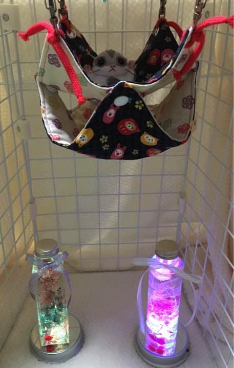 モモンガハウス（動物ダルマ柄）きなり  春（夏）秋仕様  1900円