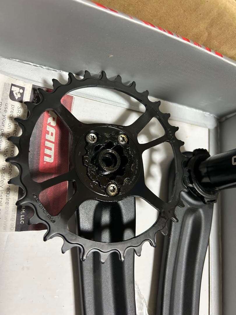 SRAM SX クランク　完成車外し