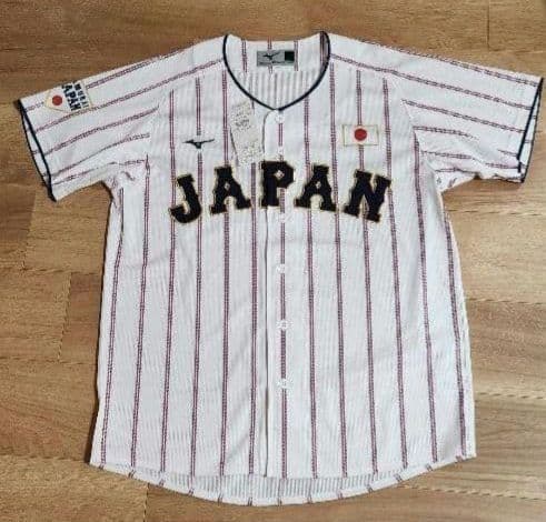 侍ジャパン レプリカユニフォーム(背番号無) ホームタイプ L (ミズノ公式)