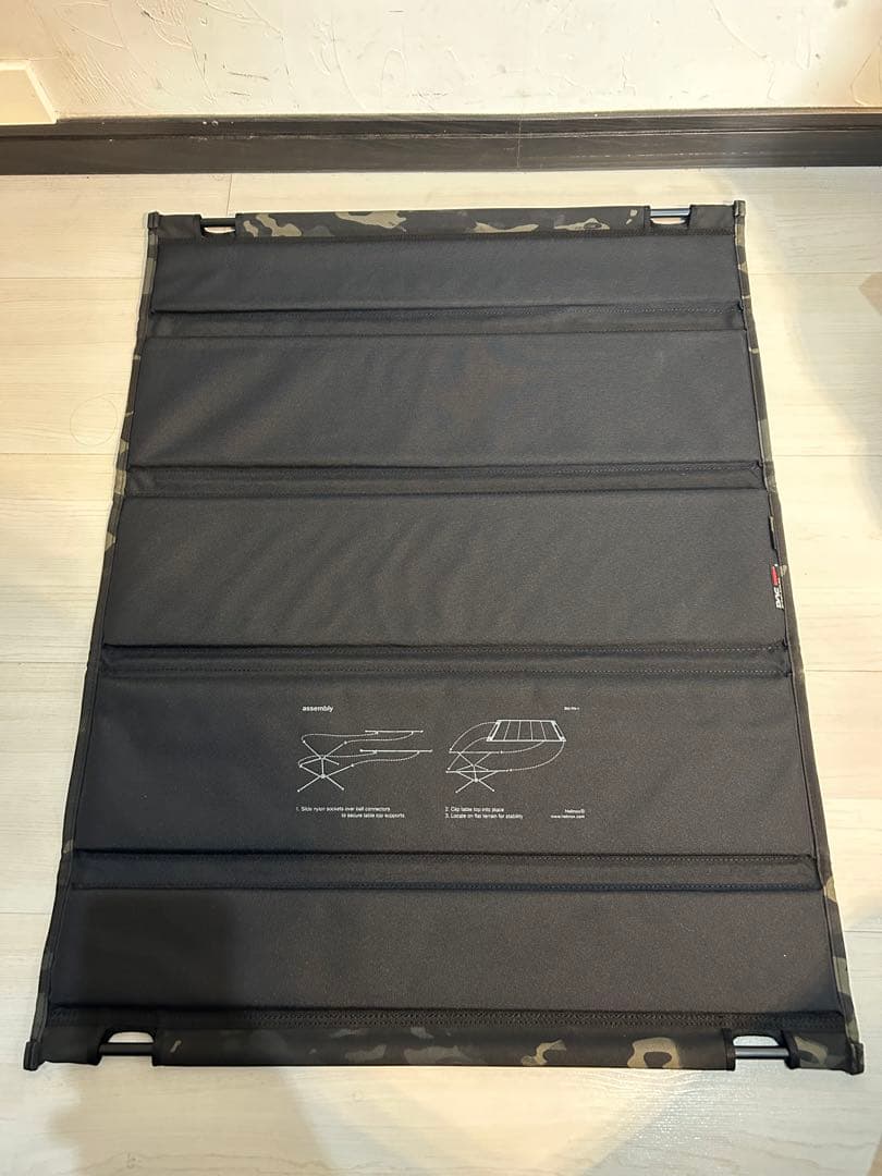 【未使用品】ヘリノックス タクティカルテーブルL ブラックカモ