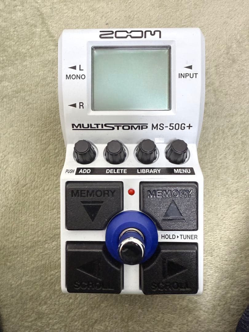 ZOOM MS-50G+ 一度通電のみ ギター用 マルチエフェクター