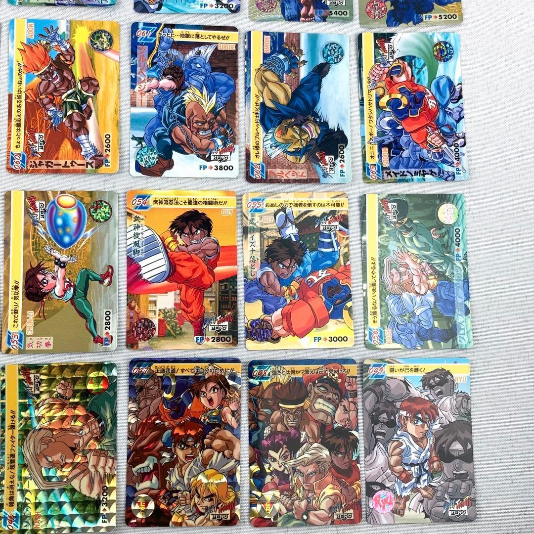 カードダス フルコンプ 42枚 ストリートファイターZERO パート2