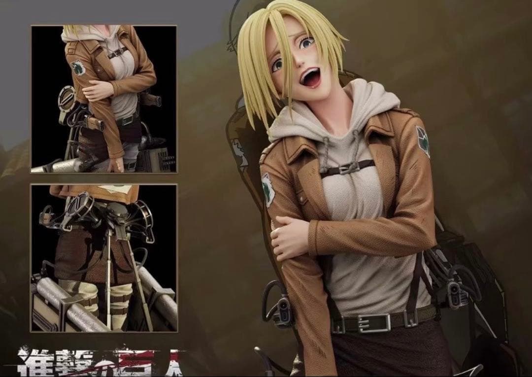 進撃の巨人 ガレージキット　アニ・レオンハート スタチュー フィギュア