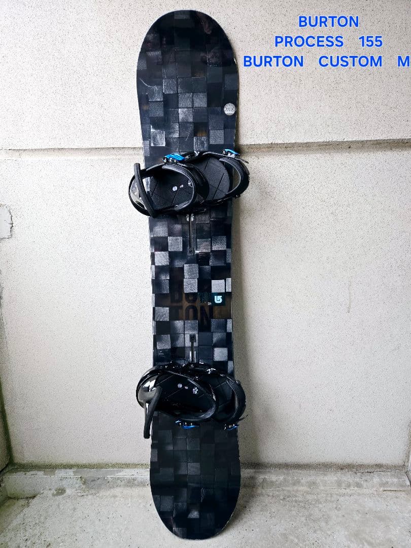 BURTON　PROCESS 155　BURTON CUSTOM　M　バートン