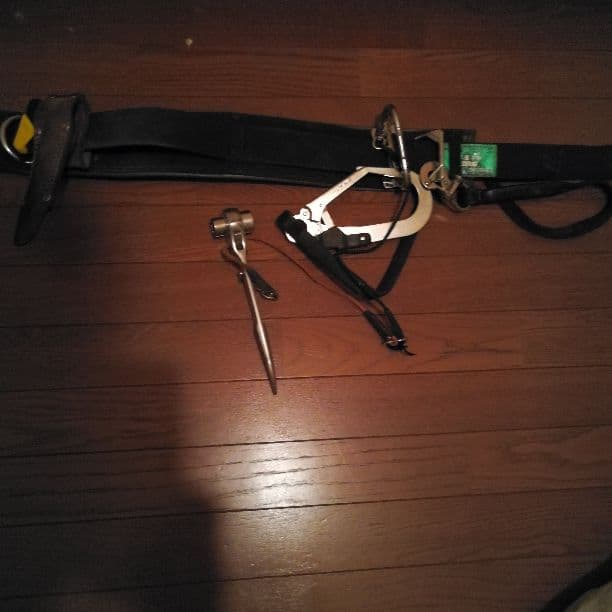 腰道具、案全帯、ガジェット