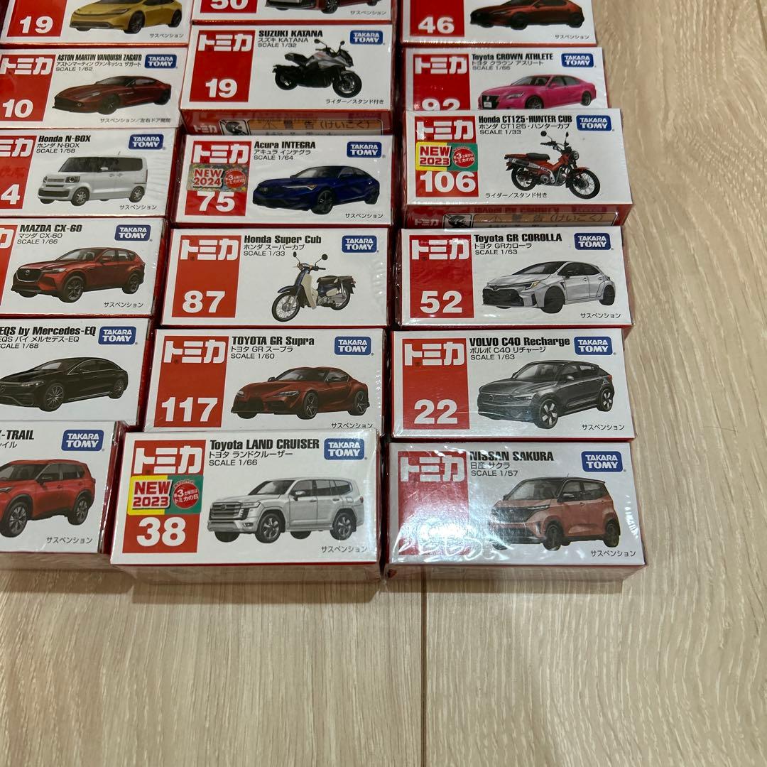 新品未使用　トミカ　まとめ売り　43台