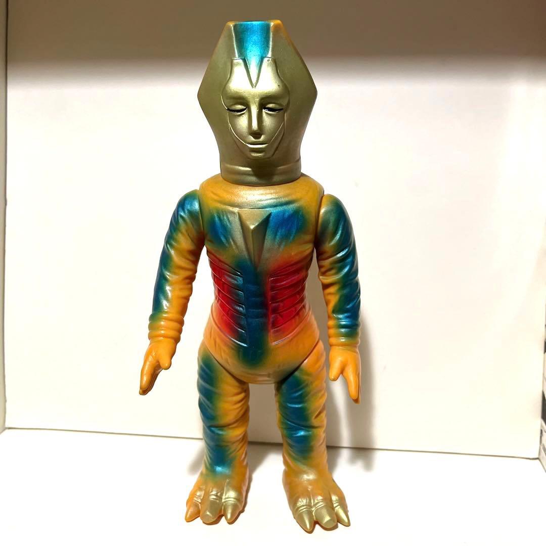 ブルマァク 製 ゴールドサターン 美品 ソフビ フィギュア