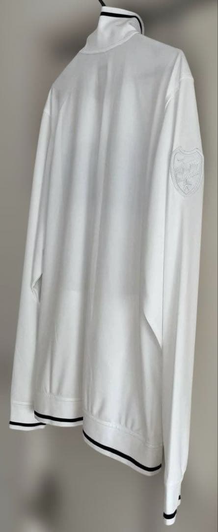 NIKE ナイキ　テニス　ジップアップジャケット 白　US:L フェデラー①