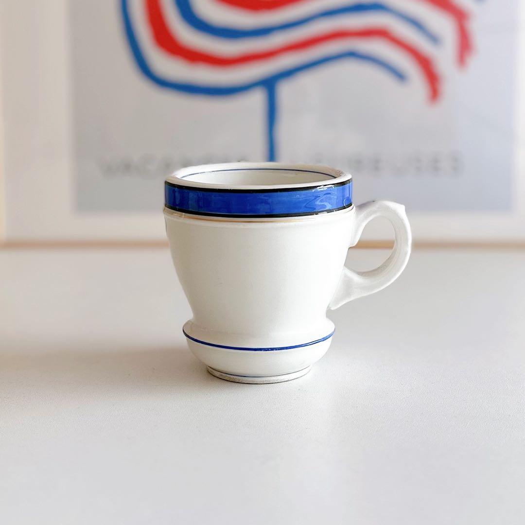 アンティーク ブリュロ コーヒーカップ フランス