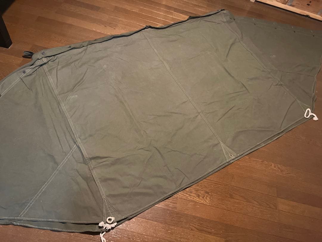 ギリシャ軍幕シェルターハーフ2枚