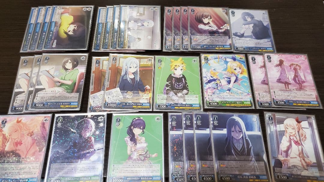 ヴァイスシュヴァルツ　プロセカデッキ2種類+その他デッキパーツセット