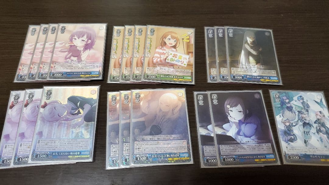 ヴァイスシュヴァルツ　プロセカデッキ2種類+その他デッキパーツセット