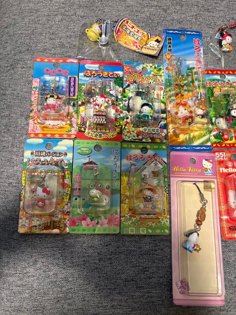 ハローキティ根付ストラップ15種類